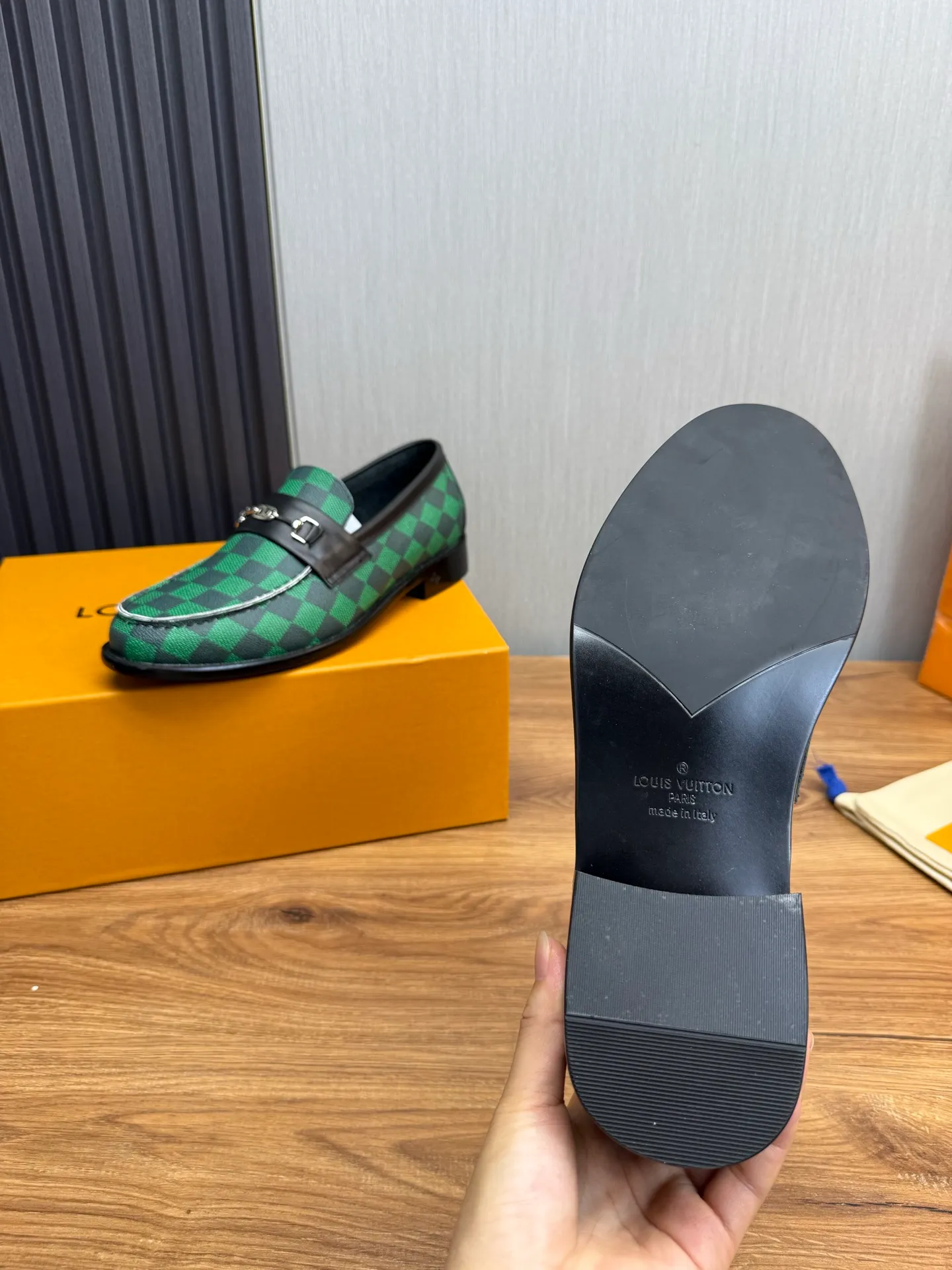 Factory 660💰 LV. Men's business casual leather shoes, all made of imported original brand leather, just to create a more comfortable wearing experience, original non-slip and wear-resistant outsole ✔️16-45 (38.45 non-returnable)